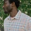 Lightweight Plaid Corduroy Shirt - Image 6