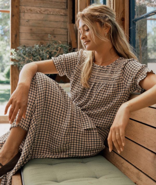 Elena Smocked Top