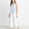 Sheri Tank in Chambray Stripe - Image 3