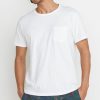 Signature Pocket Tee in White - Image 2