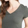 V-Neck in Moss Nep - Image 3