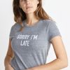 Sorry I'm Late...Again Tee - Image 2