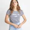 Sorry I'm Late...Again Tee - Image 4