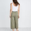 Spruce Wide Leg Pant in Dusty Olive - Image 3