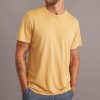Signature Crew Tee in Faded Ochre - Image 2