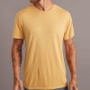 Signature Crew Tee in Faded Ochre - Image 3