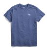 Signature Crew Graphic Tee in Dark Denim - Bottoms Up - Image 6