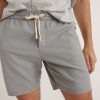 7" Saturday Canvas Short in Light Grey - Image 2