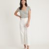 Scoop Neck Tee in Vetiver - Image 5