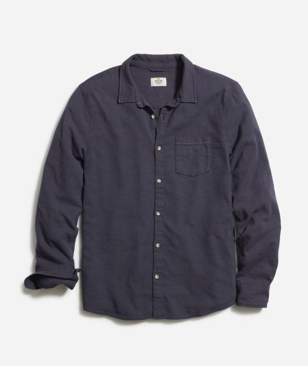 Stretch Selvage Long Sleeve Shirt