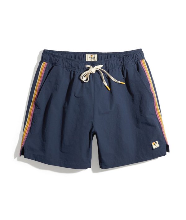 5" Swim Trunk in Mood Indigo