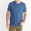Signature Crewneck in Indigo Stripe - Image 2