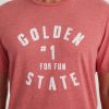 Signature Crew Graphic Tee in Faded Apple - Image 2