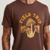 Signature Crew Graphic Tee in Walnut - Image 3
