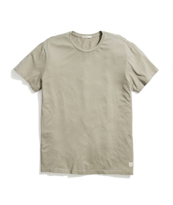 Signature Crew Tee in Chinchilla