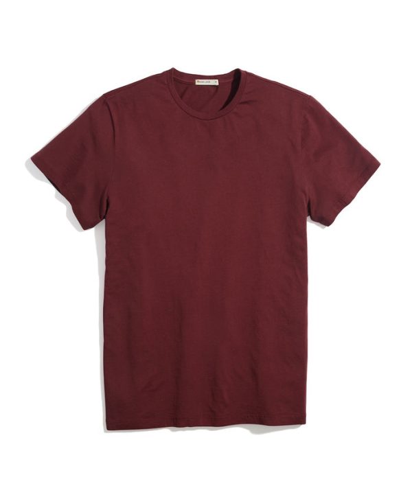 Signature Crew Tee in Cordovan