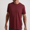 Signature Crew Tee in Tawny Port - Image 4