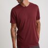 Signature Crew Tee in Tawny Port - Image 2