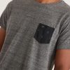 Signature Pocket Tee in Heather Grey Neps - Image 4