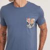 Signature Pocket Tee in Vintage Indigo - Image 3