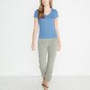 V-Neck in True Denim - Image 3