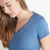 V-Neck in True Denim - Image 4