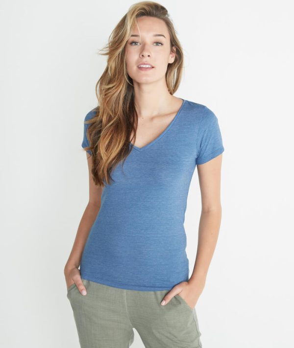 V-Neck in True Denim