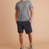 Sport Crew Graphic Tee in Anthracite - Image 4