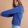 Sundown Oversized Sweatshirt in Spectrum Blue - Image 2