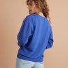 Sundown Oversized Sweatshirt in Spectrum Blue - Image 5