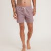 5" Swim Trunk in Faded Rose Geo Print - Image 6