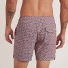 5" Swim Trunk in Faded Rose Geo Print - Image 5