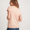 Swing Crew Tee in Shell Coral - Image 4