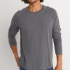 Double Knit Baseball Raglan in Pirate Black - Image 2