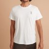 Signature Crew Graphic Tee in Natural - Image 4