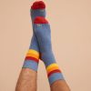 Crew Sock in Banks Stripe - Image 3