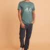 Signature Crew Tee in Mallard Saguaro - Image 3