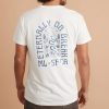Signature Crew Graphic Tee in Natural - Image 3