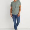 Signature V-Neck in Agave Green - Image 4