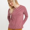 Merritt Crew in Mauve Multi Stripe - Image 2