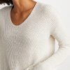 Elisa Pullover in Winter White Heather - Image 3