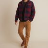 Rockford Trucker in Cabernet/Navy - Image 5