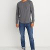 Double Knit Baseball Raglan in Pirate Black - Image 4