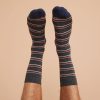 Crew Sock in Multi Stripe - Image 3