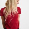 Electric Graphic Tee in Biking Red - Image 3