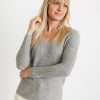 Elisa Pullover in Heather Grey - Image 3