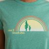 Santa Fe Tee in Green Lake - Image 2