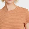 Classic Crew in Cashew/White Stripe - Image 2