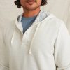 Montecito Beach Hoodie in Blue/White Stripe - Image 3