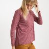 Merritt Crew in Mauve Multi Stripe - Image 3